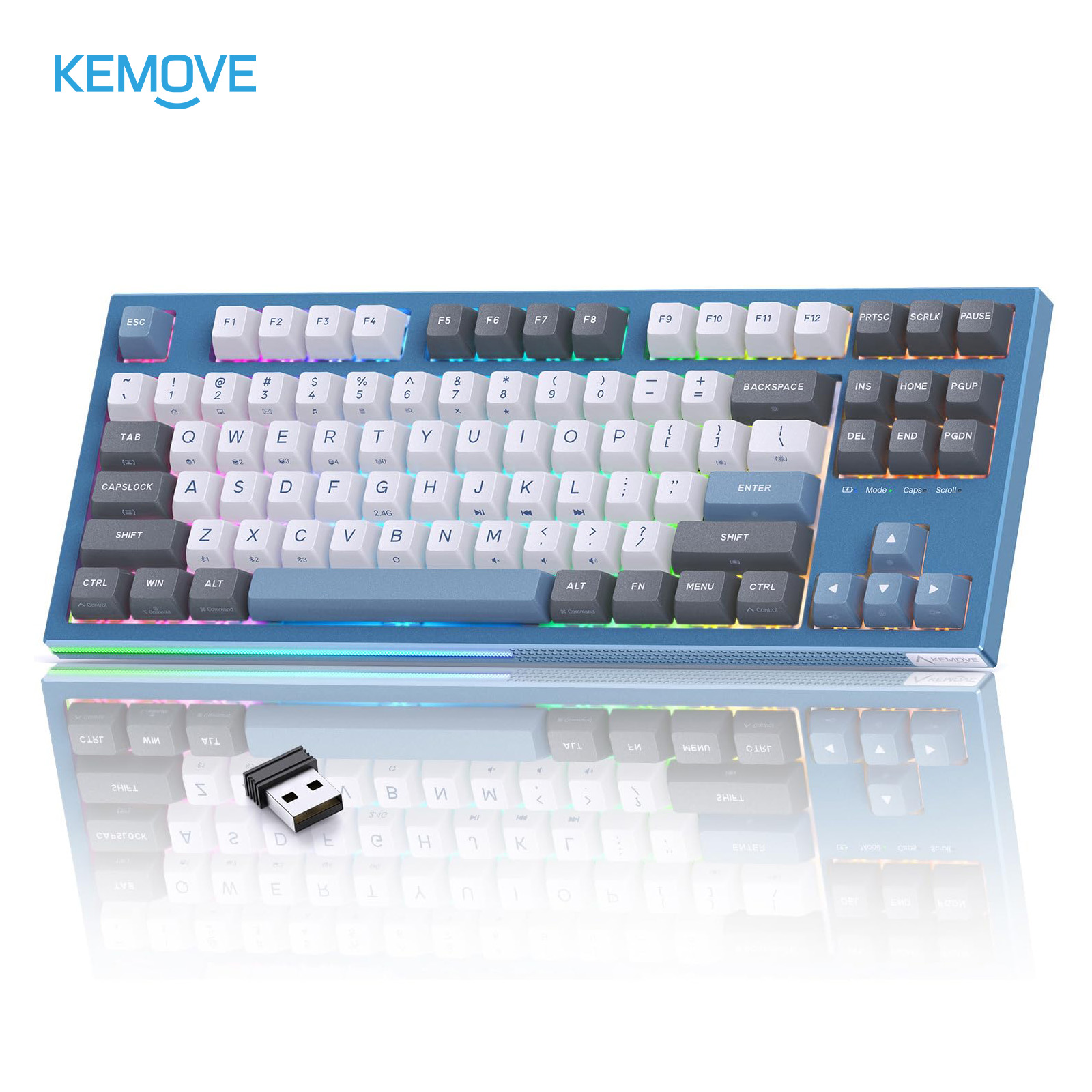 KEMOVE 1980 K87 三模机械键盘